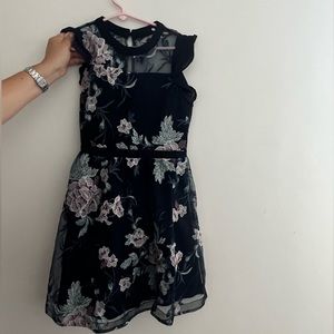 Sequin hearts girls dress - size 12